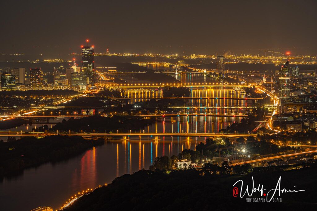 Night shot of city - low ISO