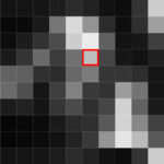 ISO explained: zoomed in view of single pixels of an image created by sensels