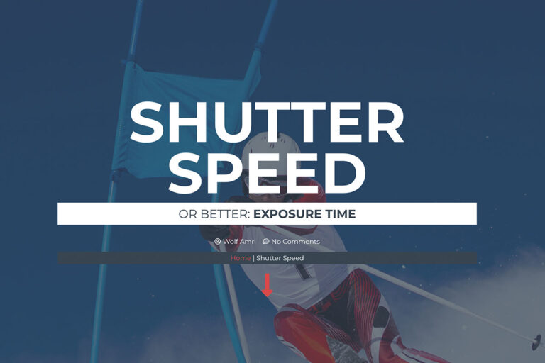 Shutter speed explained
