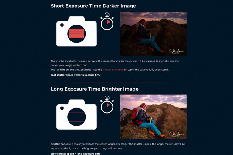 shutter speed vs exposure time